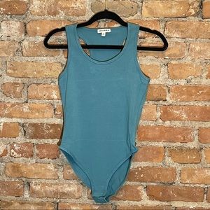 Teal Racerback Bodysuit - Medium